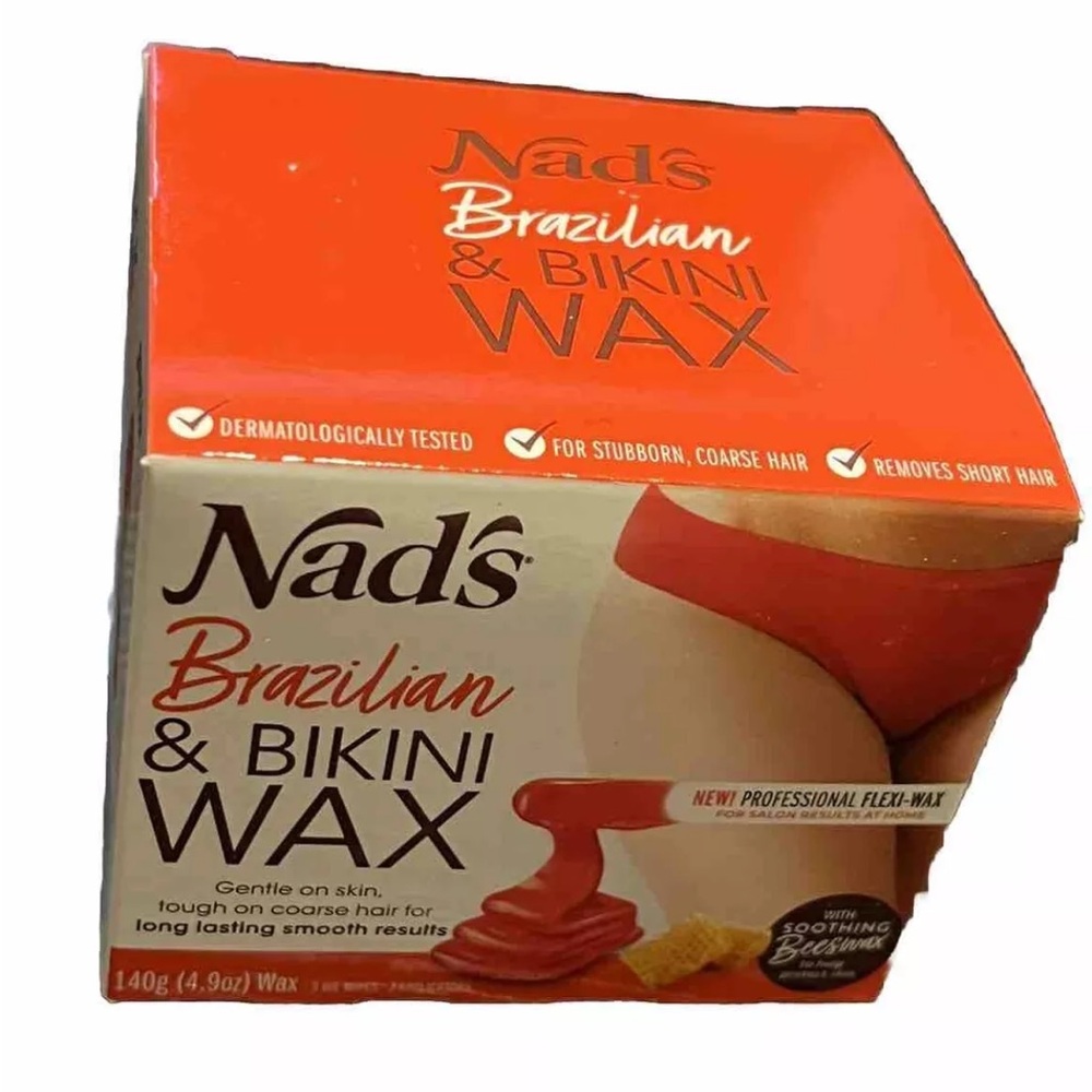 NADS Brazilian and Bikini Hair Removal Wax Soothing Beeswax